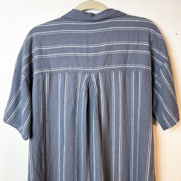 Z Supply Blue Striped Shirt Dress - Picture 11 of 16